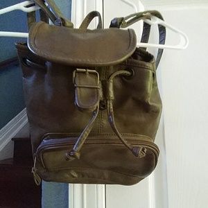 Letter purse/backpack